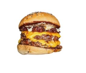 Picture of Triple Cheese Tower Burger