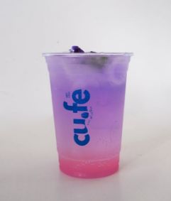 Picture of Lychee Butterfly Pea Fruit Soda