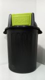 Picture of 42L Round Trash Bin with Push Lid