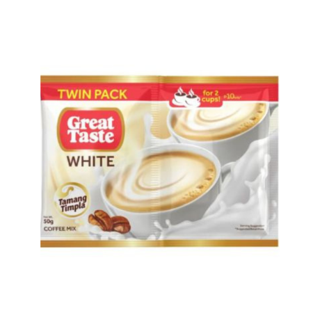 Picture of Great Taste White Twinpack 50g