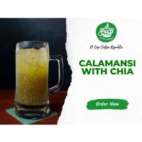 Calamansi Juice with Chia Seeds