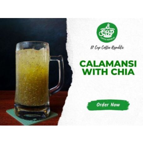 Calamansi Juice with Chia Seeds