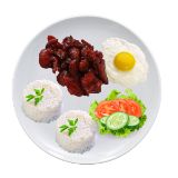 Tocino with egg and rice