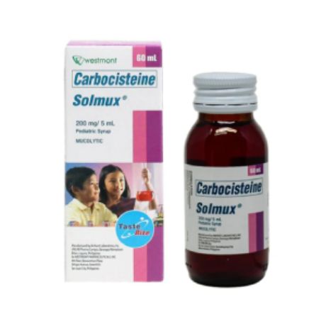 Solmux Pedia Syrup 200mg 60ml