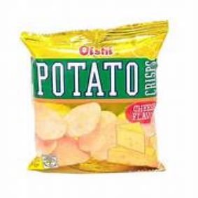 Picture of Oishi Potato Crisps Cheese Flavor  50g 