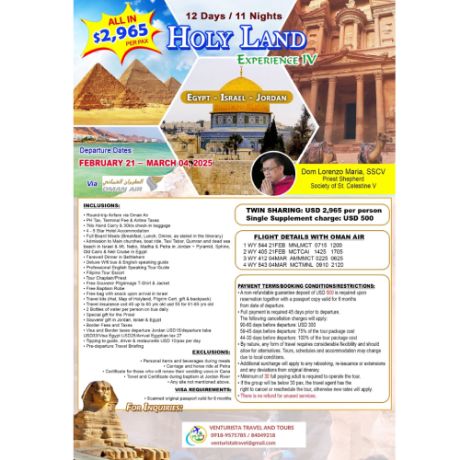 Picture of  Holyland Pilgrimage Package