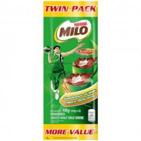 Picture of Milo Powdered Drink Twin Pack 24gx2