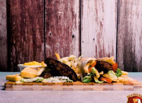 Picture of Cheesy Kebab Sandwich