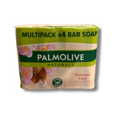 Palmolive Naturals Pinkish & Glow (Rosy Bloom) Bar Soap – 4‑Pack 