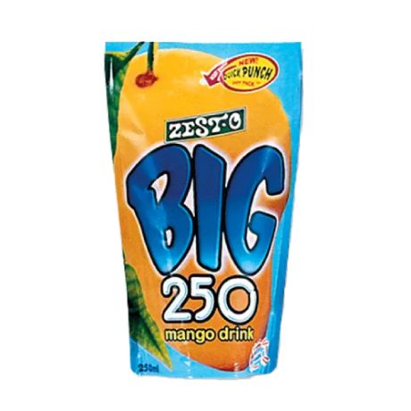 Zesto Big 250 Mango Drink 250ML