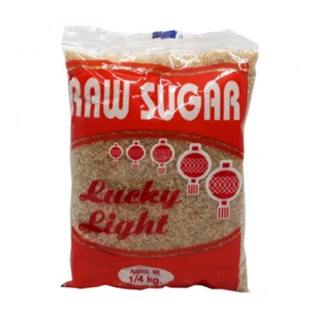 Lucky Light Raw Sugar .25 Kg