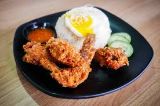 Picture of 4 pcs. Buttered Fried Chicken with egg and rice