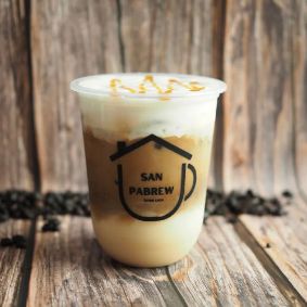 Caramel Cream Latte (Iced)
