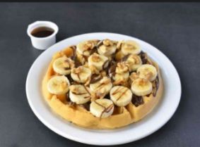 Picture of Banana & Nutella Waffle
