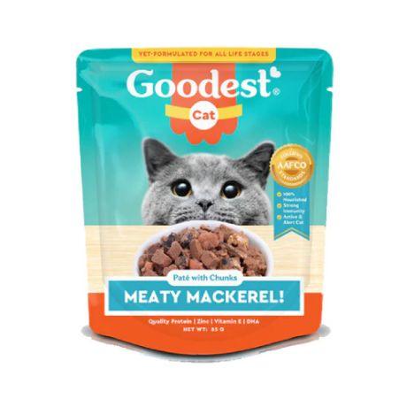 Goodest Cat Meaty Mackerel 85g
