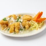 Fish Fillet in White Sauce