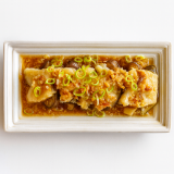 Steam Fish Fillet with Eggplant