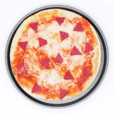 Ham and Cheese Pizza