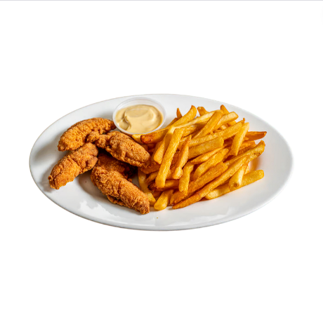 Picture of Chicken Fingers with fries
