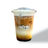 Iced  Salted Brown Sugar Crème Latte 