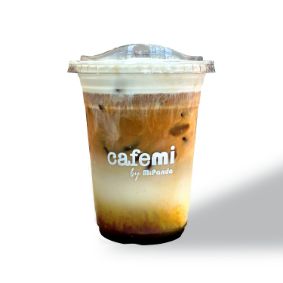 Iced  Salted Brown Sugar Crème Latte 