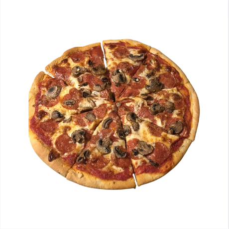 Picture of Bacon and Mushroom Pizza