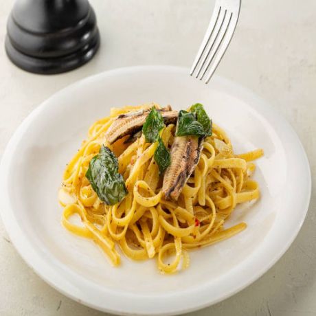 Spanish Sardines Pasta