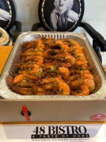 Chili garlic shrimp