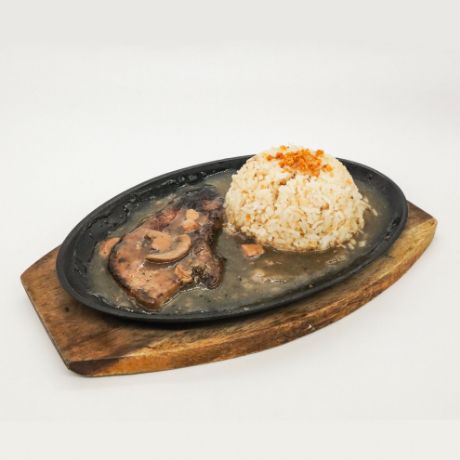 half sizzling liempo