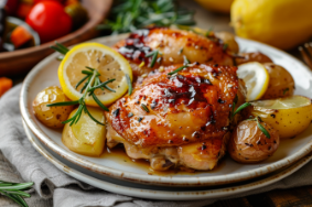 Roasted Lemon and Rosemary Chicken