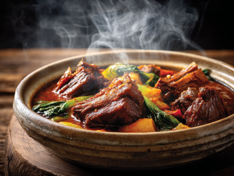 Picture of Pork Ribs Galbi Stew