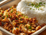 Picture of Bangus Sisig with Rice Packed Meal
