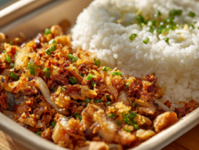 Picture of Bangus Sisig with Rice Packed Meal