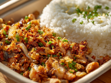 Picture of Bangus Sisig with Rice Packed Meal