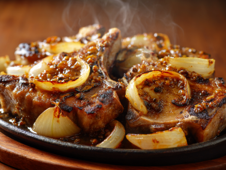 Picture of Stir Fry Porkchop w/ Onions HK Styel