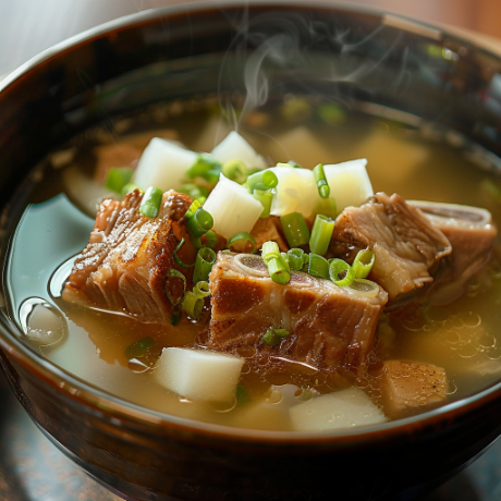 Picture of Pork Ribs w/ Radish Soup