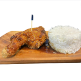 Picture of Honey Glazed Quarter Chicken with Rice