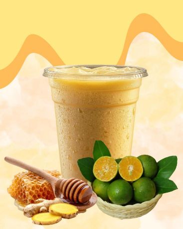 Citrus Slay Booster Shake (Calamansi + Honey Ginger)